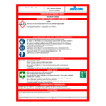 Schutzmaßnahmen und Verhaltensregeln XMAX Prefoam