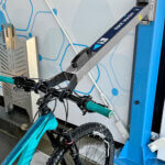 Fahrradhalterung BIKE WASH für SB-Waschboxen - Detailbild Fixierung Lenker